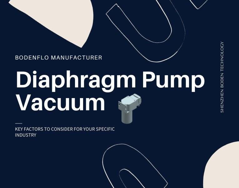 Choosing the Right Diaphragm Pump Vacuum: Key Factors to Consider for ...